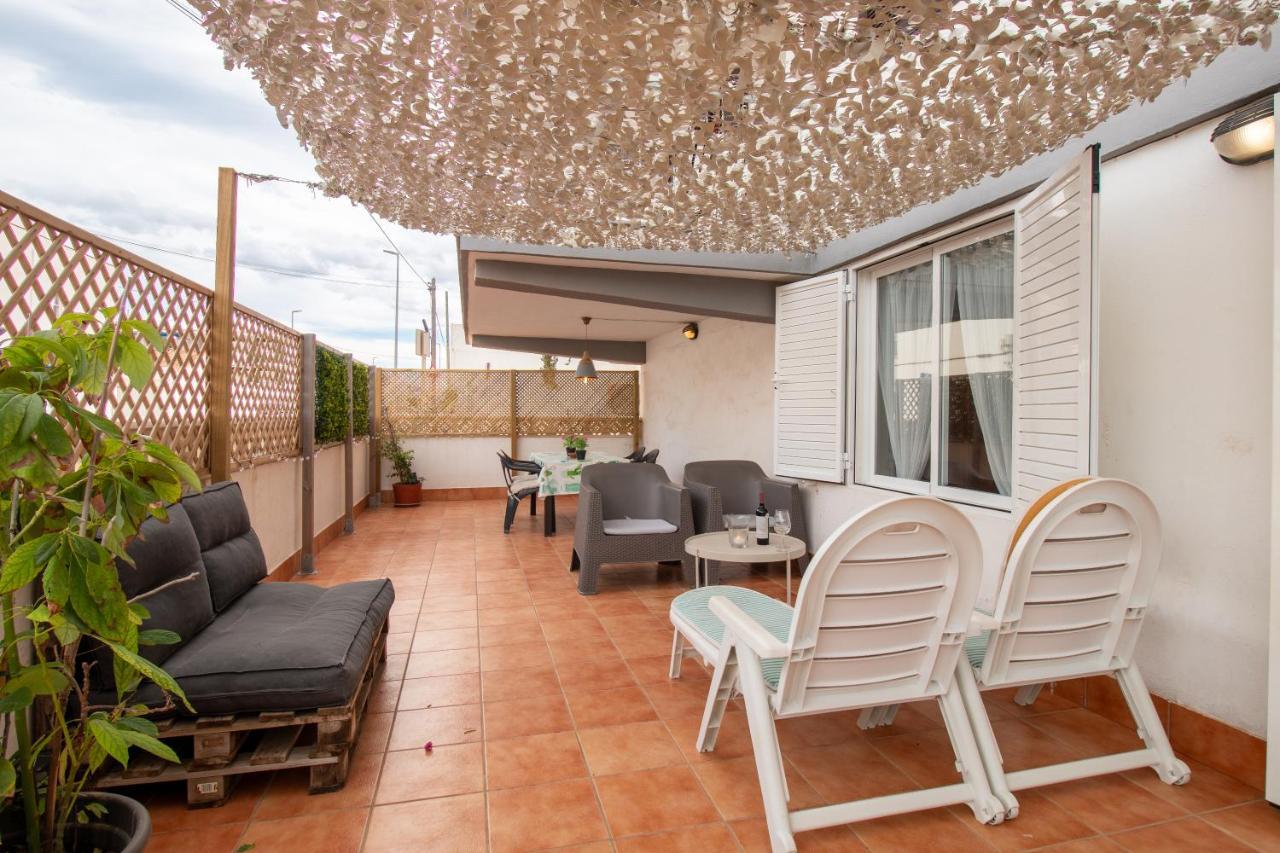 Super Apartamento A Un Paso Del Mar Oliva Bagian luar foto
