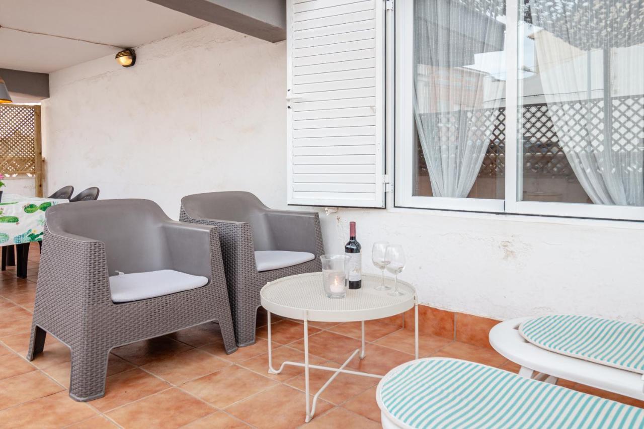 Super Apartamento A Un Paso Del Mar Oliva Bagian luar foto