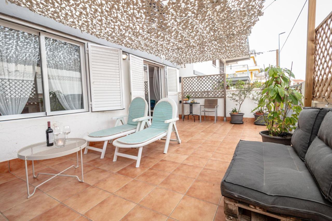Super Apartamento A Un Paso Del Mar Oliva Bagian luar foto