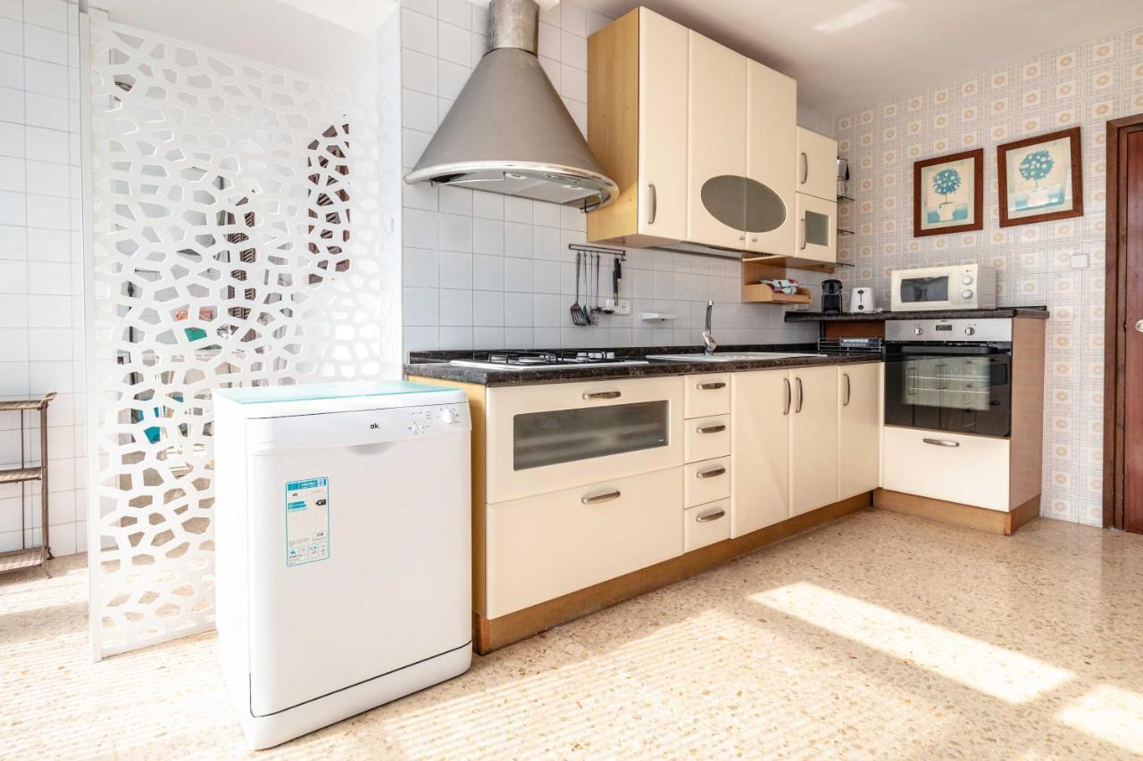 Super Apartamento A Un Paso Del Mar Oliva Bagian luar foto