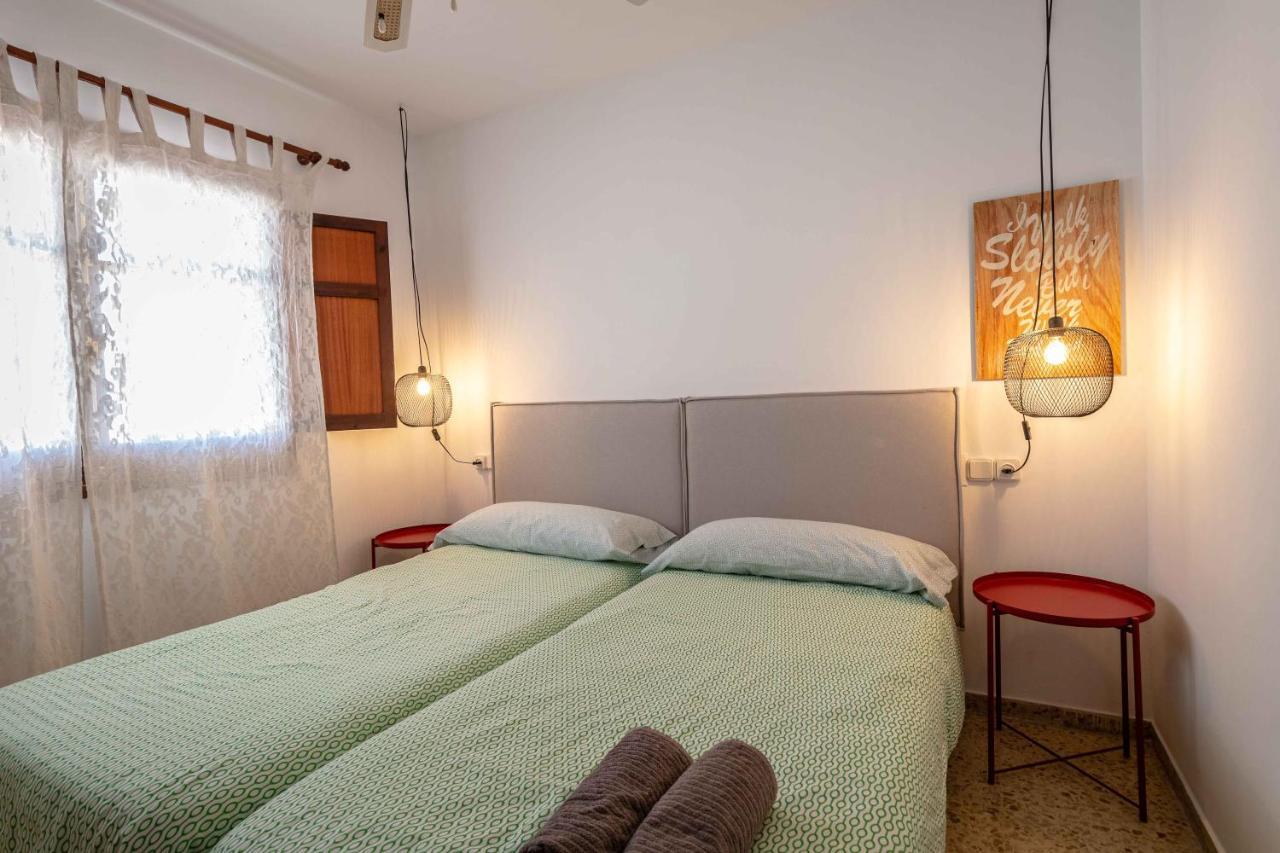 Super Apartamento A Un Paso Del Mar Oliva Bagian luar foto
