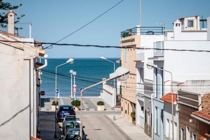 Super Apartamento A Un Paso Del Mar Oliva Bagian luar foto